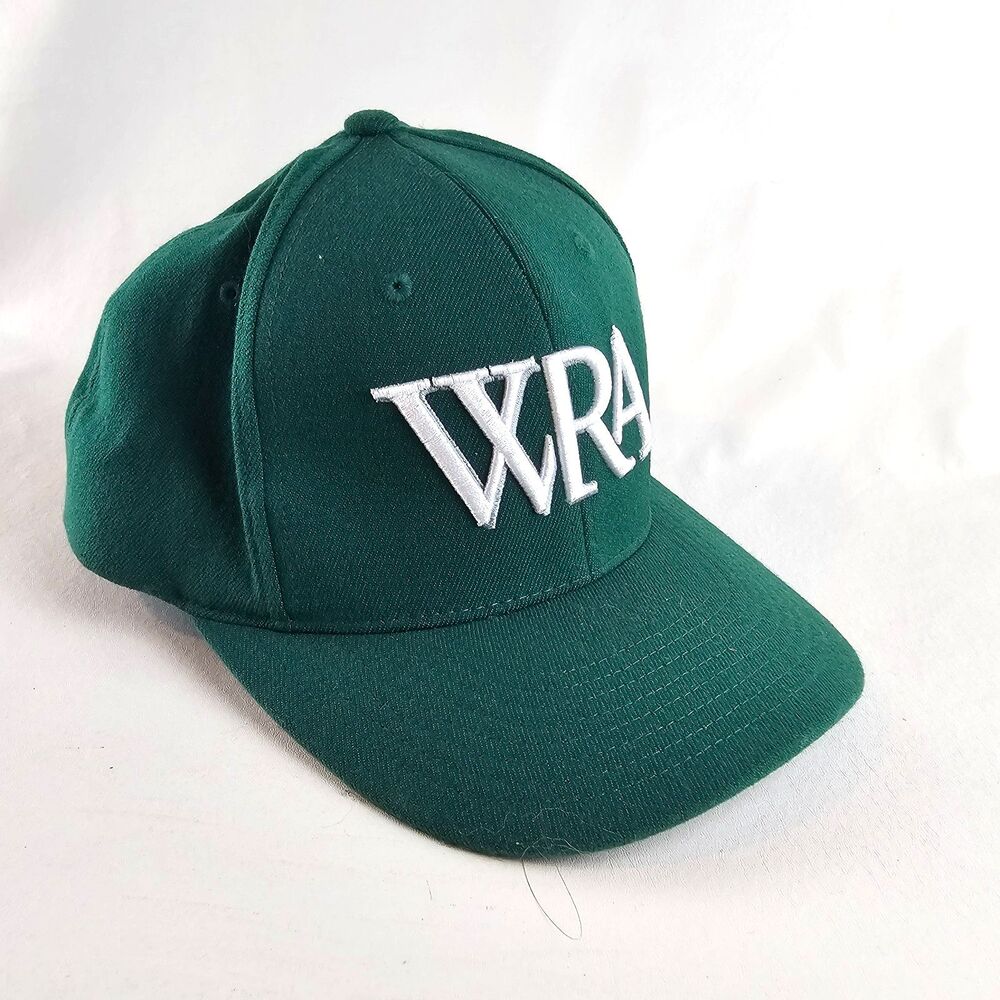 Western Reserve Academy WRA Hat Green Zephyr Pioneers Fitted Large Baseball Cap
